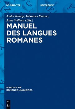 Manuel des langues romanes (eBook, ePUB)
