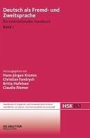 Cover Deutsch als Fremd- und Zweitsprache. 1. Halbband (eBook, PDF)