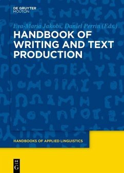 Handbook of Writing and Text Production (eBook, PDF)
