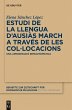 Estudi de la llengua d'Ausiàs March a... - Bild 1
