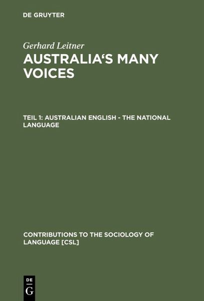 Australian English - The National Language (eBook, PDF) Australian English - The National Language (eBook, PDF)