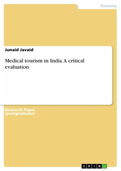Medical tourism in India. A critical evaluation (eBook, PDF)