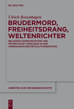 Brudermord, Freiheitsdrang, Weltenrichter (eBook, ePUB) - Rosenhagen, Ulrich