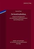 De beatitudinibus (eBook, PDF)
