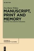 Manuscript, Print and Memory (eBook, ePUB)
