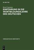 Einführung in die Wortbildungslehre des Deutschen (eBook, PDF)