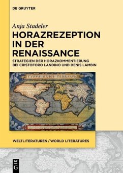 Horazrezeption in der Renaissance (eBook, PDF) - Stadeler, Anja