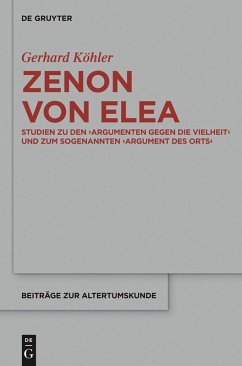 Zenon von Elea (eBook, ePUB) - Köhler, Gerhard