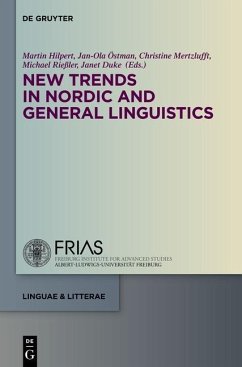 New Trends in Nordic and General Linguistics (eBook, ePUB)