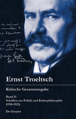 Schriften zur Politik und Kulturphilosophie (1918-1923) (eBook, PDF)