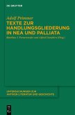 Texte zur Handlungsgliederung in Nea und Palliata (eBook, PDF)