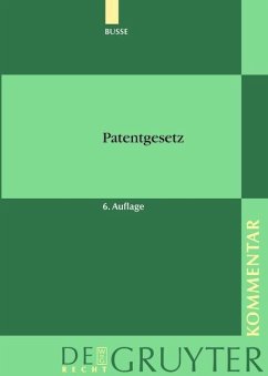 Patentgesetz (eBook, PDF)