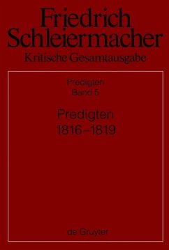 Predigten 1816-1819 (eBook, ePUB)