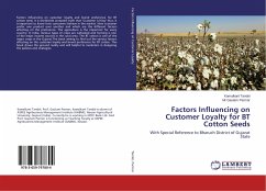 Factors Influencing on Customer Loyalty for BT Cotton Seeds