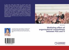 Mediating effect of organizational commitment between POS and TI