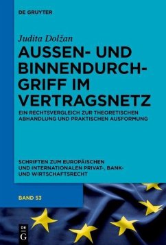Außen- und Binnendurchgriff im Vertragsnetz (eBook, PDF) - Dolzan, Judita