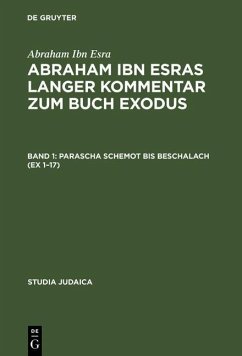 Cover Abraham ibn Esras langer Kommentar zum Buch Exodus (eBook, PDF)