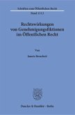 Rechtswirkungen von Genehmigungsfiktionen im Öffentlichen Recht