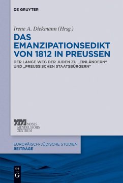 Das Emanzipationsedikt von 1812 in Preußen (eBook, PDF)