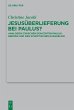 Jesusüberlieferung bei Paulus? (eBook,... - Bild 1