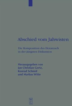 Cover Abschied vom Jahwisten (eBook, PDF)