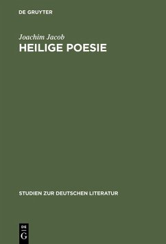 Heilige Poesie (eBook, PDF) - Jacob, Joachim