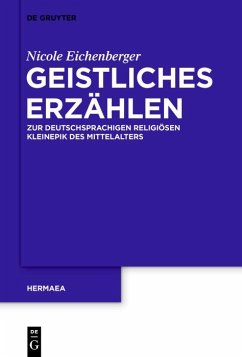 Geistliches Erzählen (eBook, PDF) - Eichenberger, Nicole
