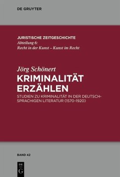 Cover Kriminalität erzählen (eBook, PDF)