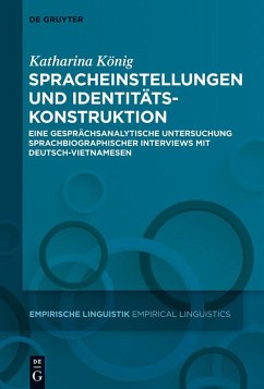 Spracheinstellungen und Identitätskonstruktion (eBook, PDF) - König, Katharina