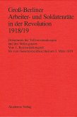Groß-Berliner Arbeiter- und Soldatenräte in der Revolution 1918/19 (eBook, PDF)