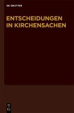 Entscheidungen in Kirchensachen seit 1946. Band 57 (eBook, ePUB)