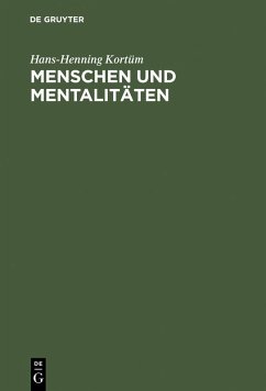 Menschen und Mentalitäten (eBook, PDF) - Kortüm, Hans-Henning