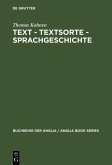 Text - Textsorte - Sprachgeschichte (eBook, PDF)