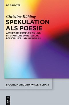 Spekulation als Poesie (eBook, PDF) - Rühling, Christine