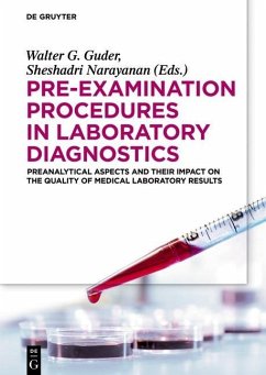 Pre-Examination Procedures in Laboratory Diagnostics (eBook, PDF)