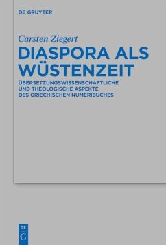 Diaspora als Wüstenzeit (eBook, PDF) - Ziegert, Carsten