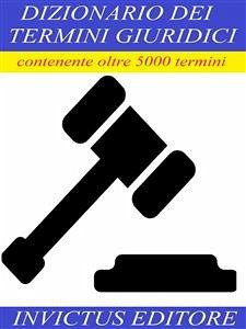 Cover Dizionario dei termini giuridici (eBook, ePUB)
