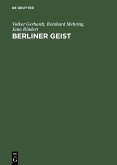 Berliner Geist (eBook, PDF)
