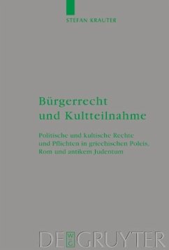Bürgerrecht und Kultteilnahme (eBook, PDF) - Krauter, Stefan