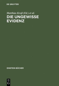 Cover Die ungewisse Evidenz (eBook, PDF)