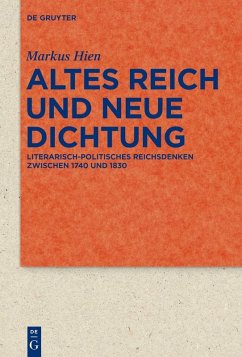Cover Altes Reich und Neue Dichtung (eBook, PDF)