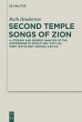 Second Temple Songs of Zion (eBook, PDF) - Bild 1