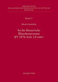 Ist die sogenannte Mozartsche Bläserkonzertante KV 297b/Anh. I,9 echt? (eBook, PDF)