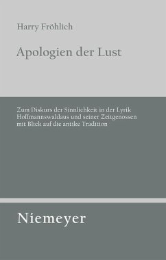 Apologien der Lust (eBook, PDF) - Fröhlich, Harry