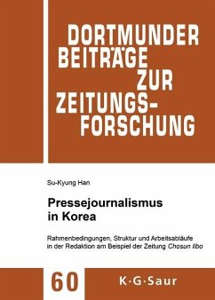 Pressejournalismus in Korea (eBook, PDF) - Han, Su-Kyung