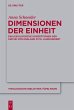 Dimensionen der Einheit (eBook, ePUB) - Bild 1