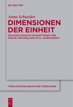 Dimensionen der Einheit (eBook, PDF) - Schneider, Anna