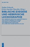 Biblische Exegese und hebräische Lexikographie (eBook, PDF)