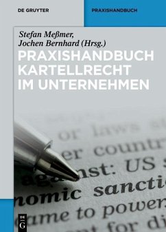 Cover Praxishandbuch Kartellrecht im Unternehmen (eBook, ePUB)