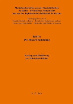 Cover Katalog und Einführung zur Mikrofiche-Edition (eBook, PDF)